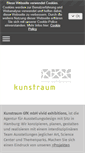 Mobile Screenshot of kunstraum-gfk.de